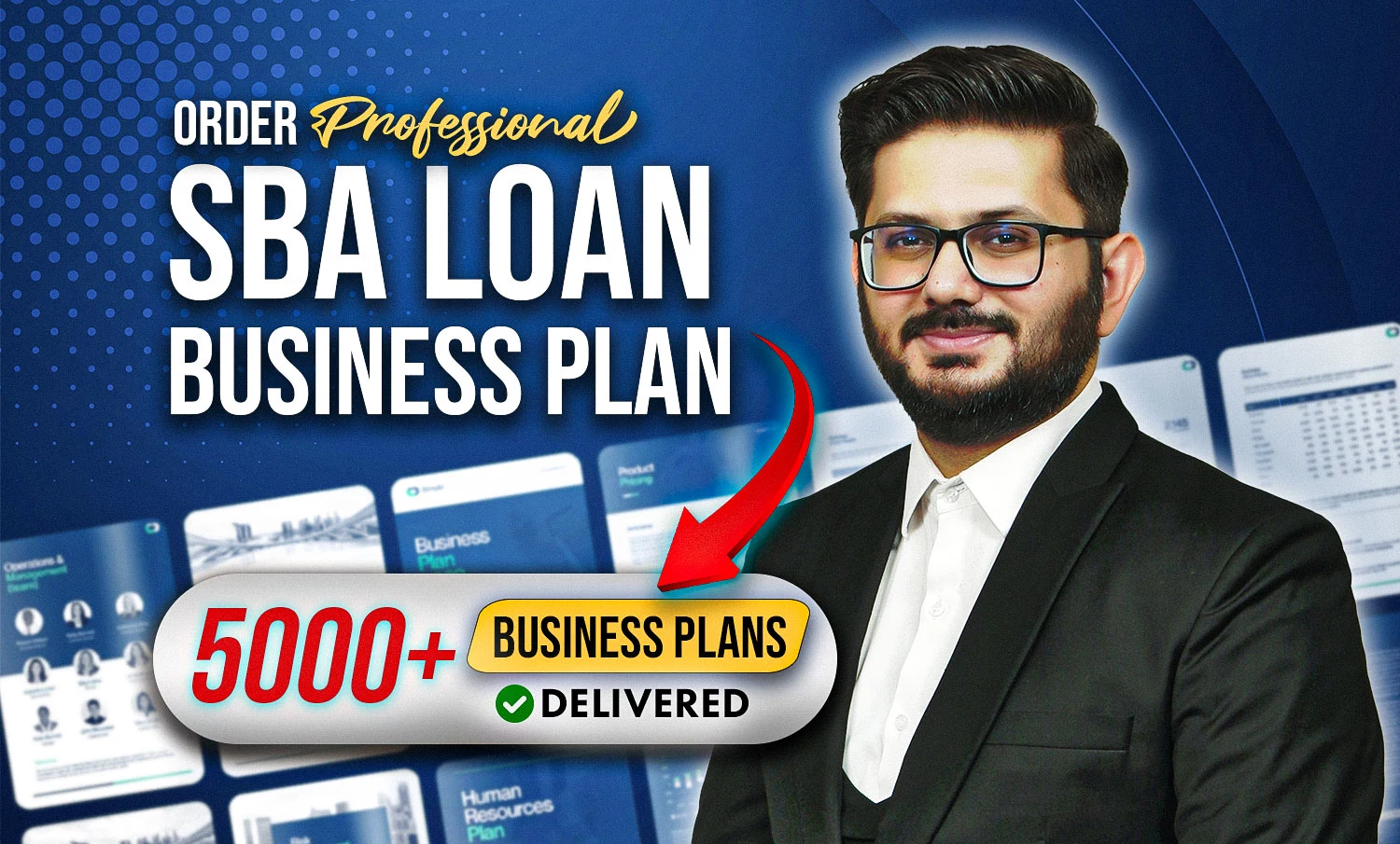 I will prepare an sba business plan for the loan approval