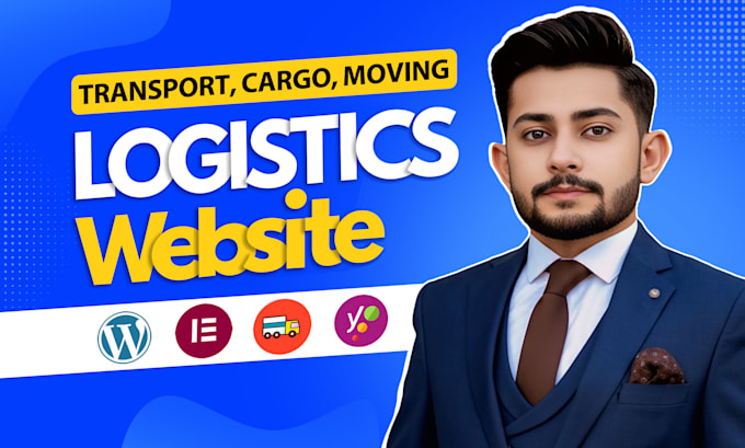 Our agency will do premium logistics, transport, freight,trucking, websitedesign