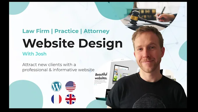 Our agency will create a premium law firm or lawyer website