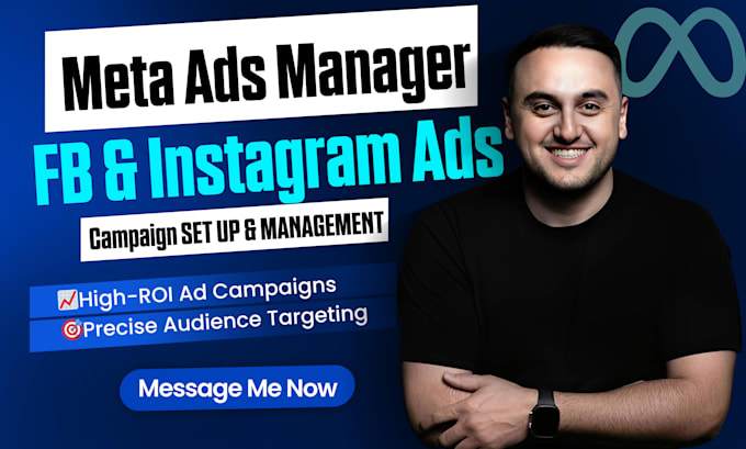 I will set up facebook and instagram ads for leads and sales