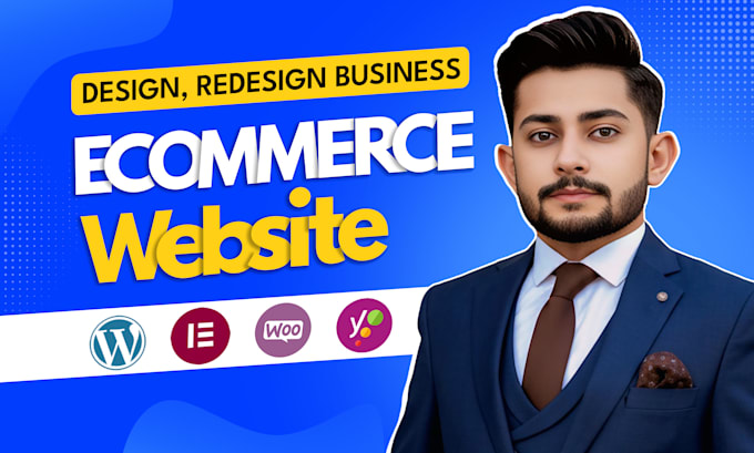 Our agency will design premium ecommerce website or woocommerce online store