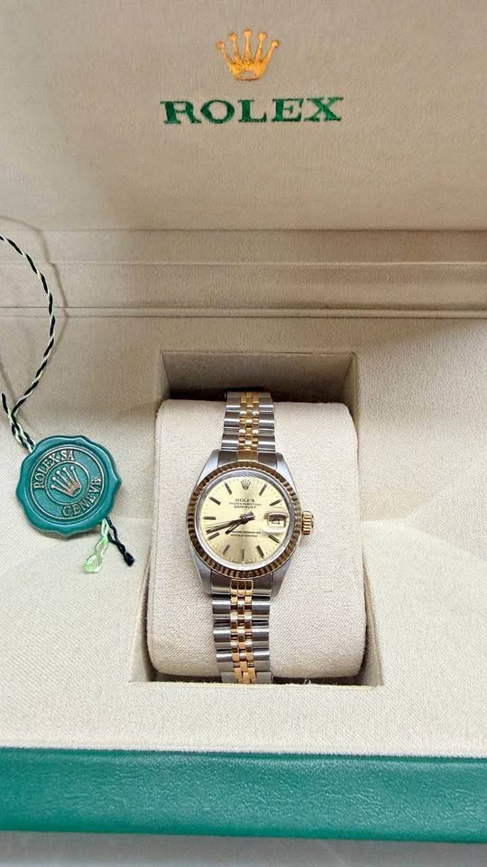 Rolex Datejust 26mm Two Toned Stick Dial